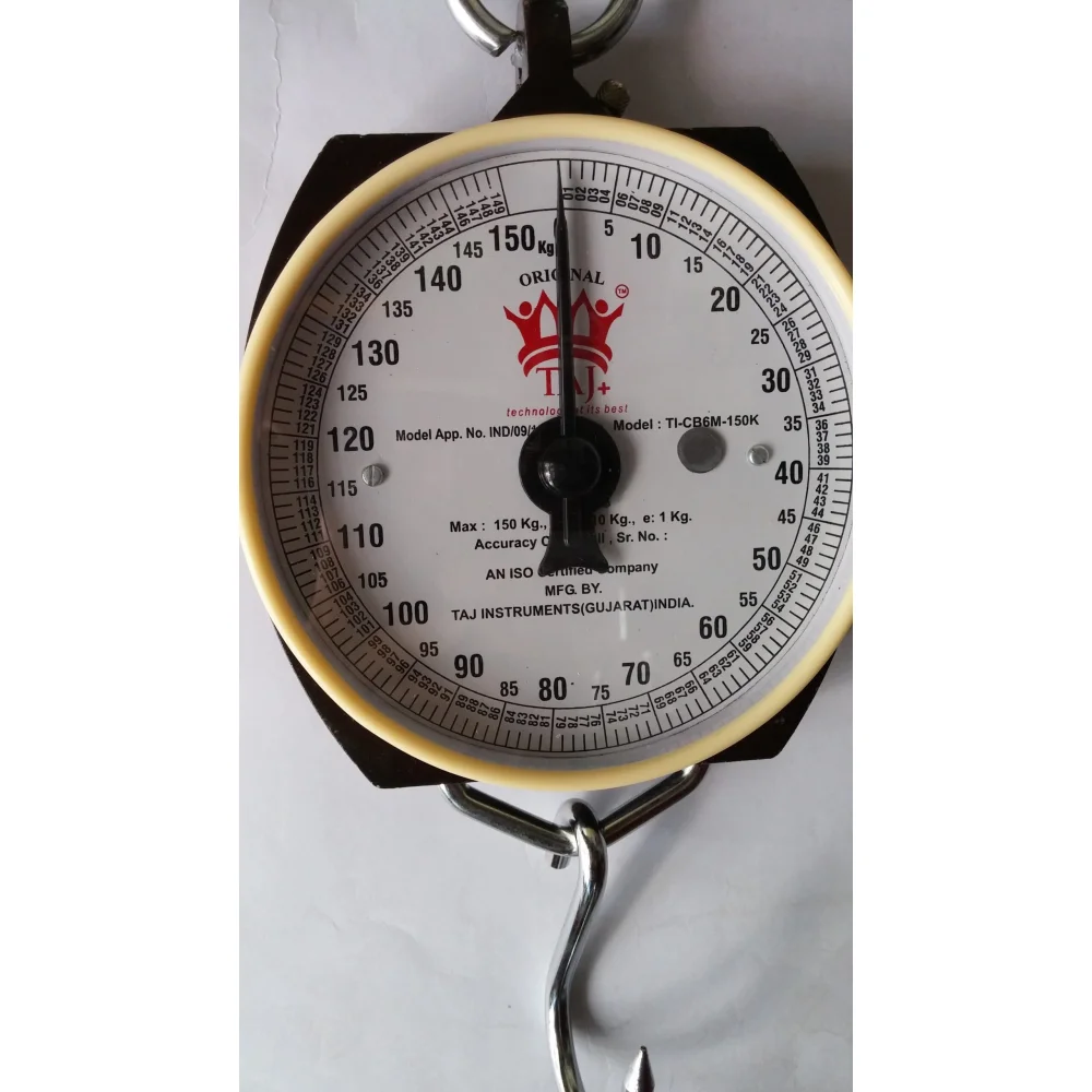 https://tajinstruments.in/product/taj-ticb-6m-circular-hanging-suspended-spring-balance-capacity150kg-1kgdial6inch-best-for-agriculturefisheries-use/